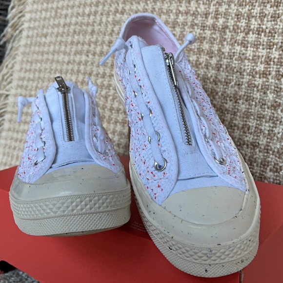 Converse Chuck 70 OX White/Bright Poppy/Egret WMNS - Picture 8 of 16